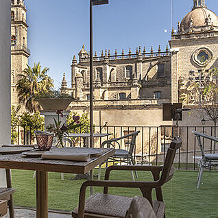 Vistas de la Catedral desde el restaurante