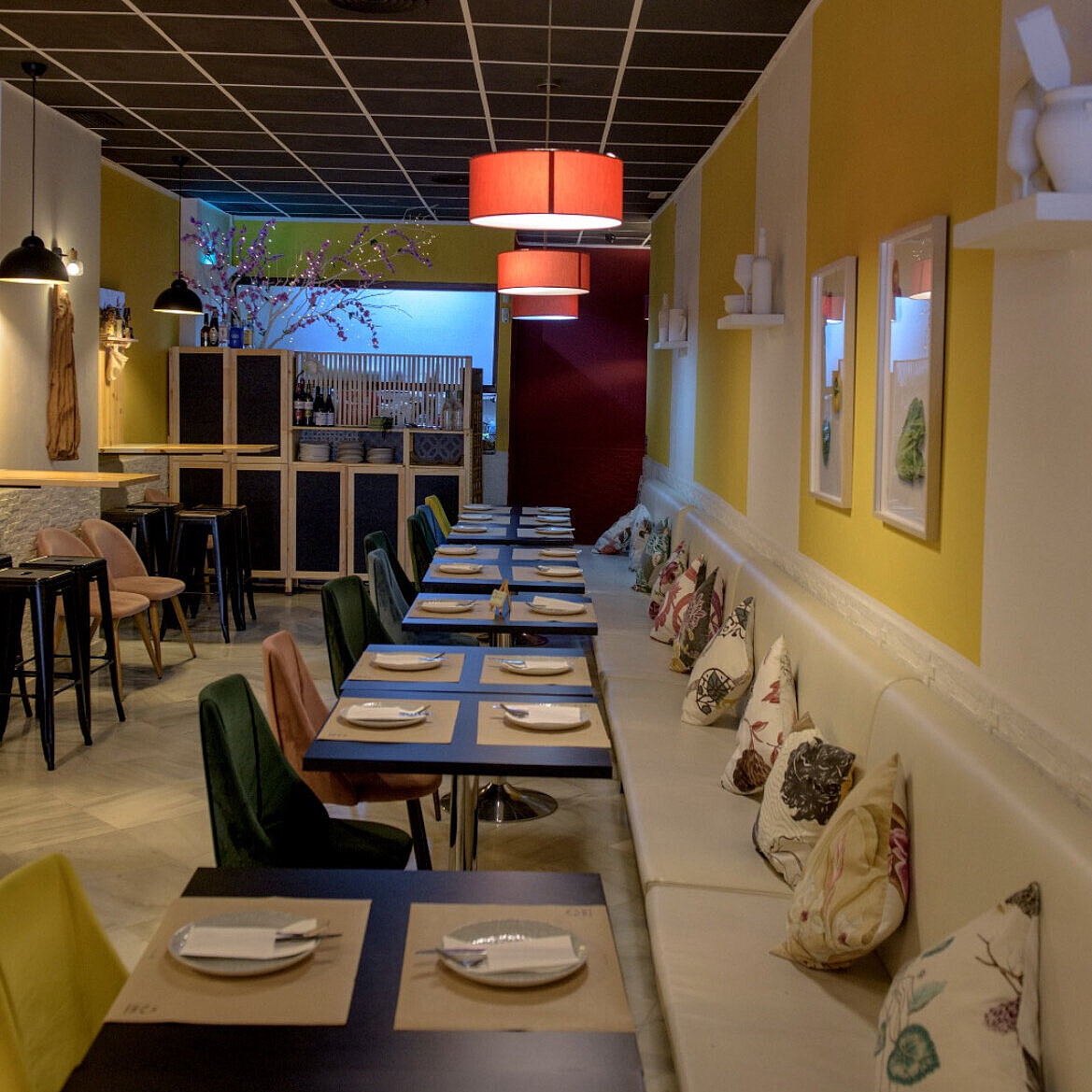 Sala del restaurante Roneo