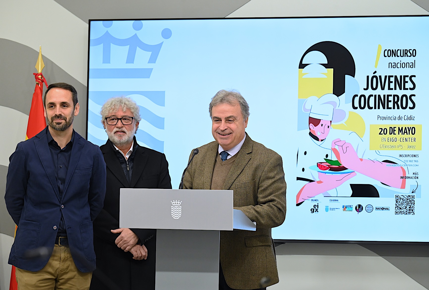 Antonio Real presenta el I Concurso de Jóvenes Cocineros