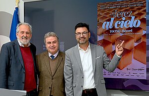 Antonio Real presenta la actividad de Jerez al Cielo